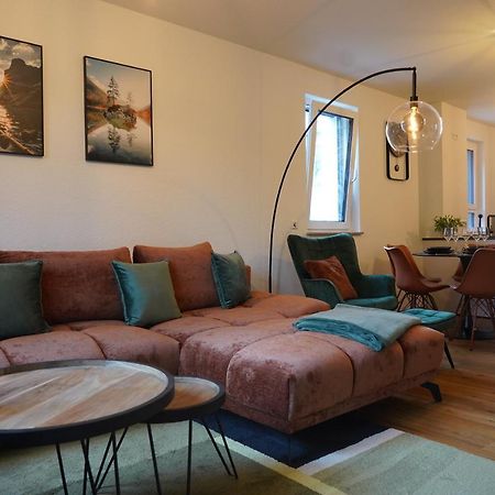 Design-Apartment I Direkt Im Zentrum I Boxspring I Nespresso I Terrasse Mit Garten I Parkplatz Bad Krozingen Eksteriør bilde